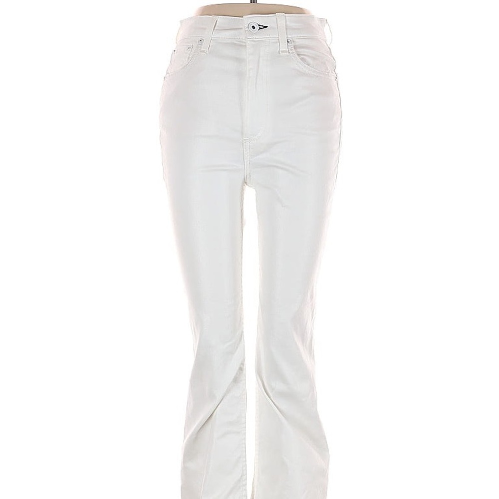 rag & bone Women's Straight Leg Jeans - White